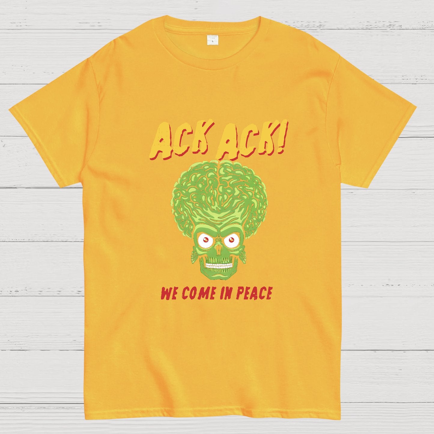 We Come In Peace Geeky T-Shirt