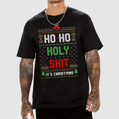 Ho Ho Holy Shit It's Christmas Geek T-Shirt