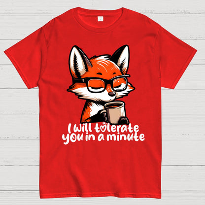 Tolerant Fox Geek T-Shirt