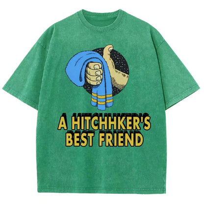 A Hitchhiker‘S Best Friend  Vintage Distressed T-shirt