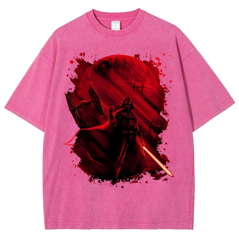 Dark Power Vintage Distressed T-shirt