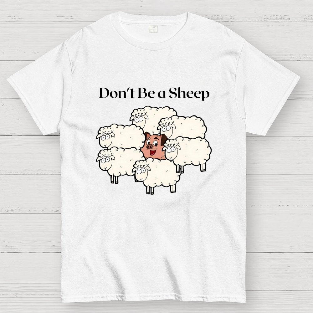 Don't Be a Sheep Geek T-Shirt