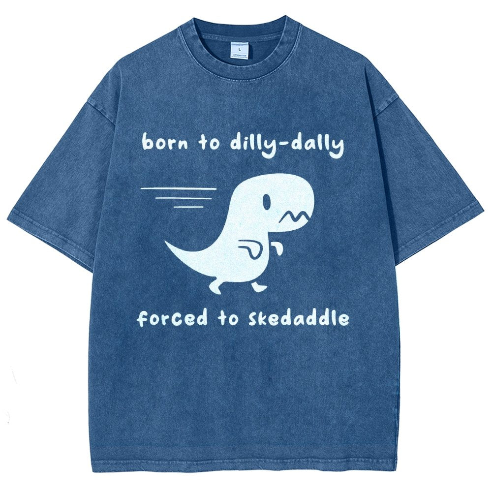Forced To Skedaddle Vintage Distressed T-shirt