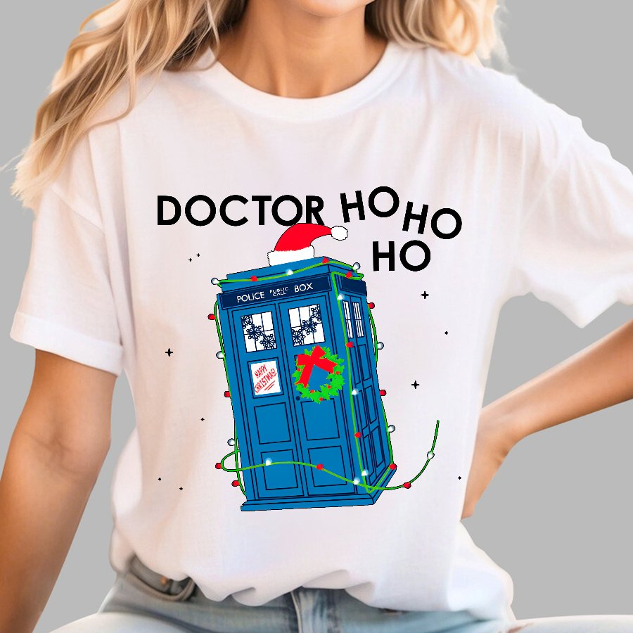 Doctor Ho Ho Ho！Christmas Geek T-Shirt