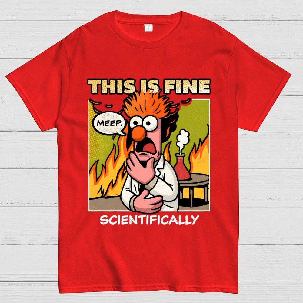 Scientifically Calculated Disaster Geek T-Shirt
