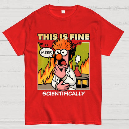 Scientifically Calculated Disaster Geek T-Shirt