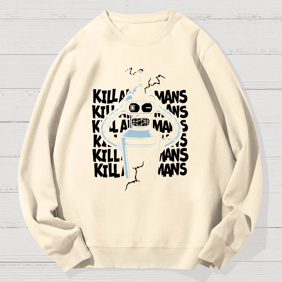 Machine Failure Geek Cotton Sweatshirt