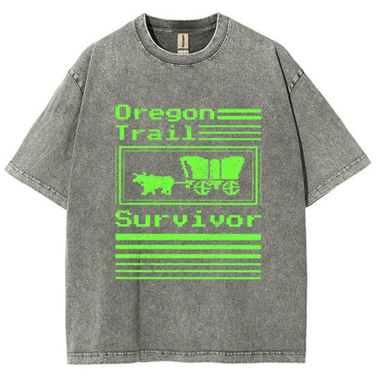 Retro Trail Survivor Vintage Distressed T-shirt