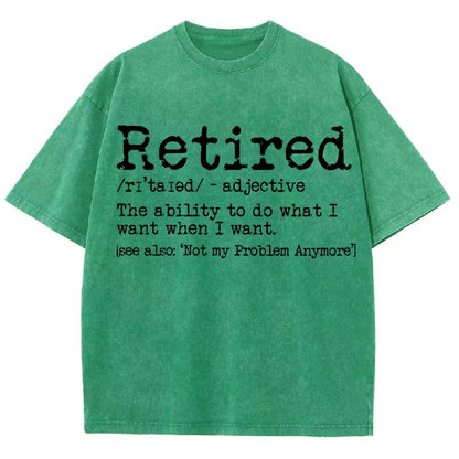 Fun Programming Programs For Retirement Vintage Distressed T-shirt