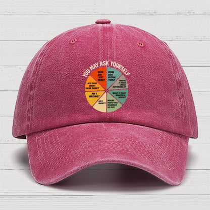 You May Ask Yourself Cotton Hat