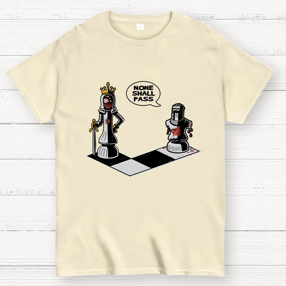 Black Knight Check Geek T-Shirt