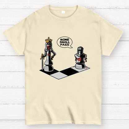 Black Knight Check Geek T-Shirt