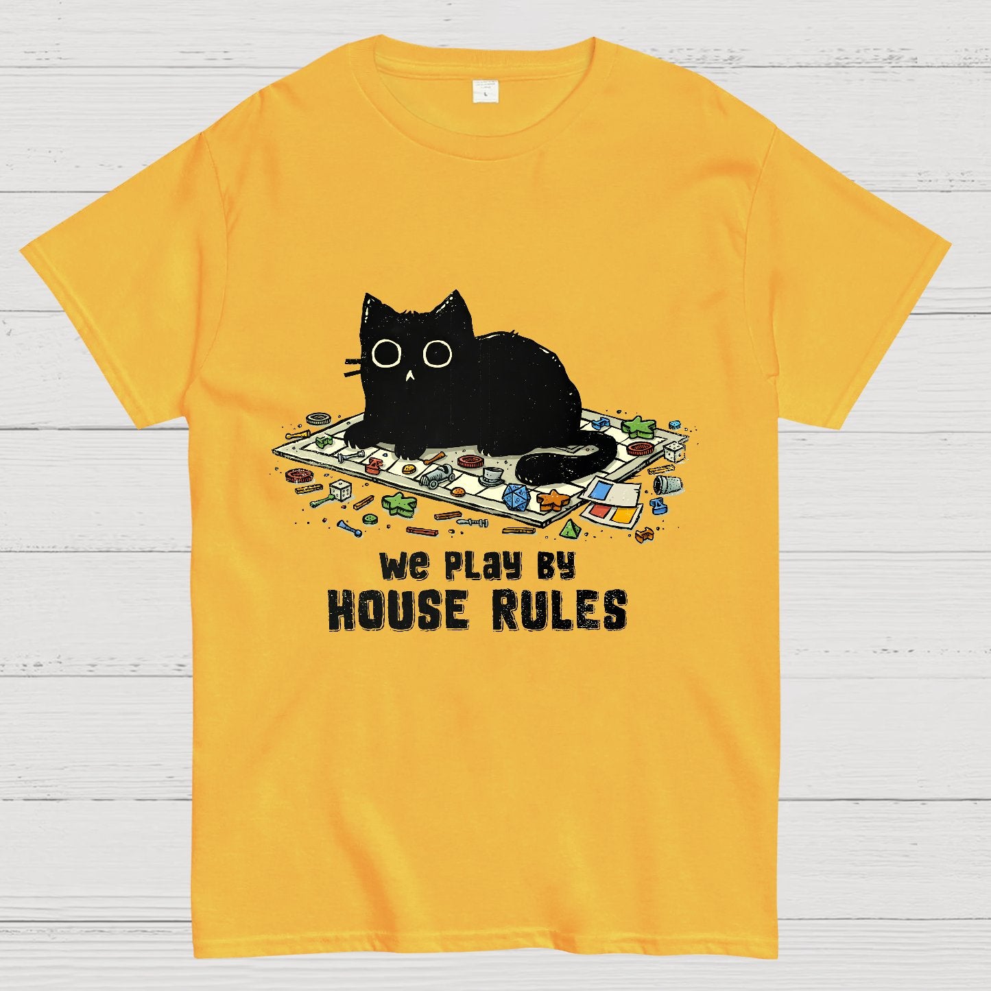 We Play By House Rules Geeky T-Shirt