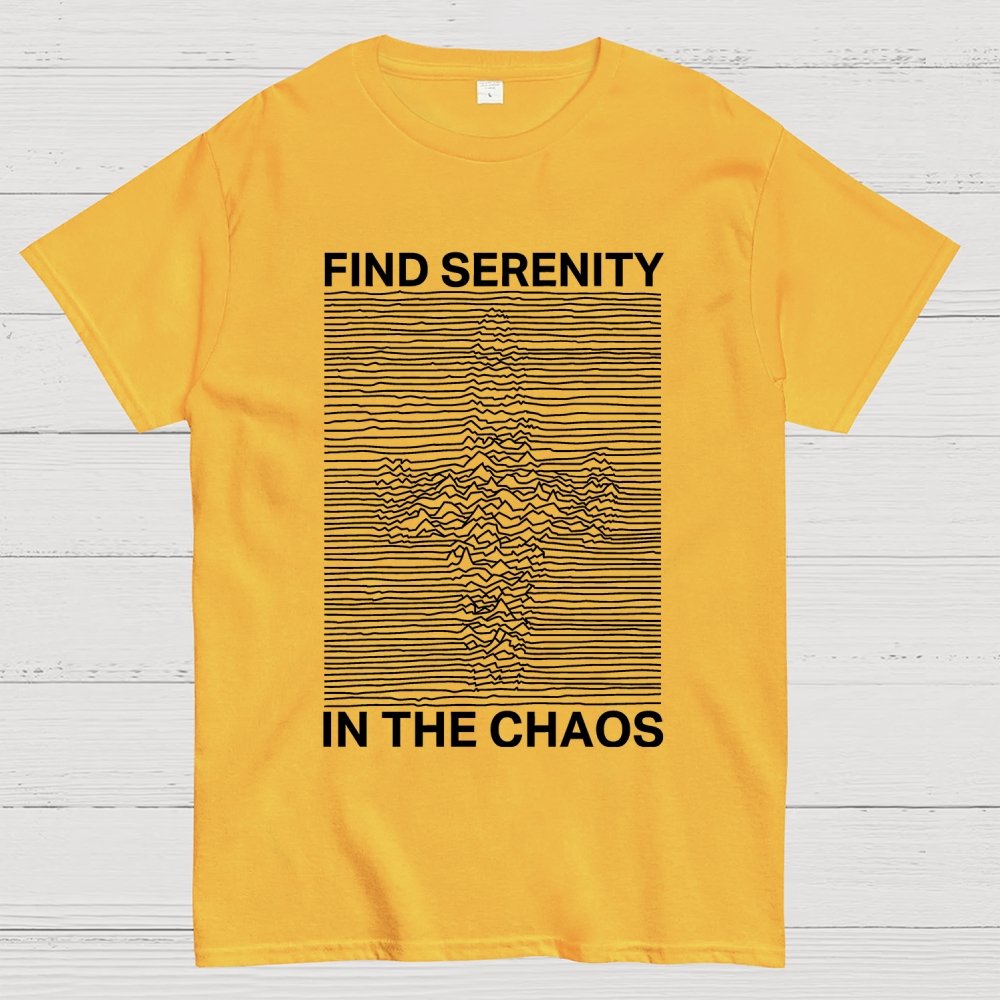 Serenity in Chaos Geek T-Shirt
