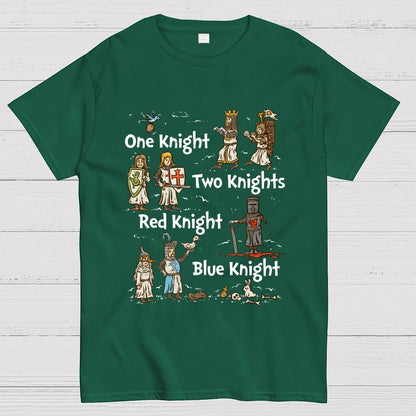 Red Knight, Blue Knight Unisex Geek T-Shirt