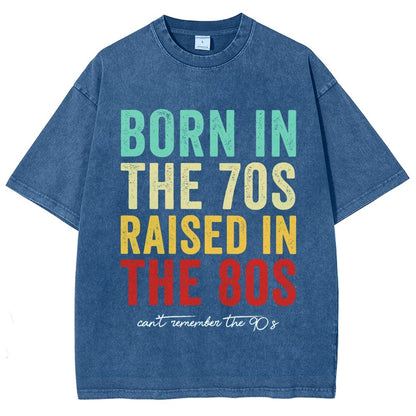 Raised In The 80s Vintage Distressed T-shirt