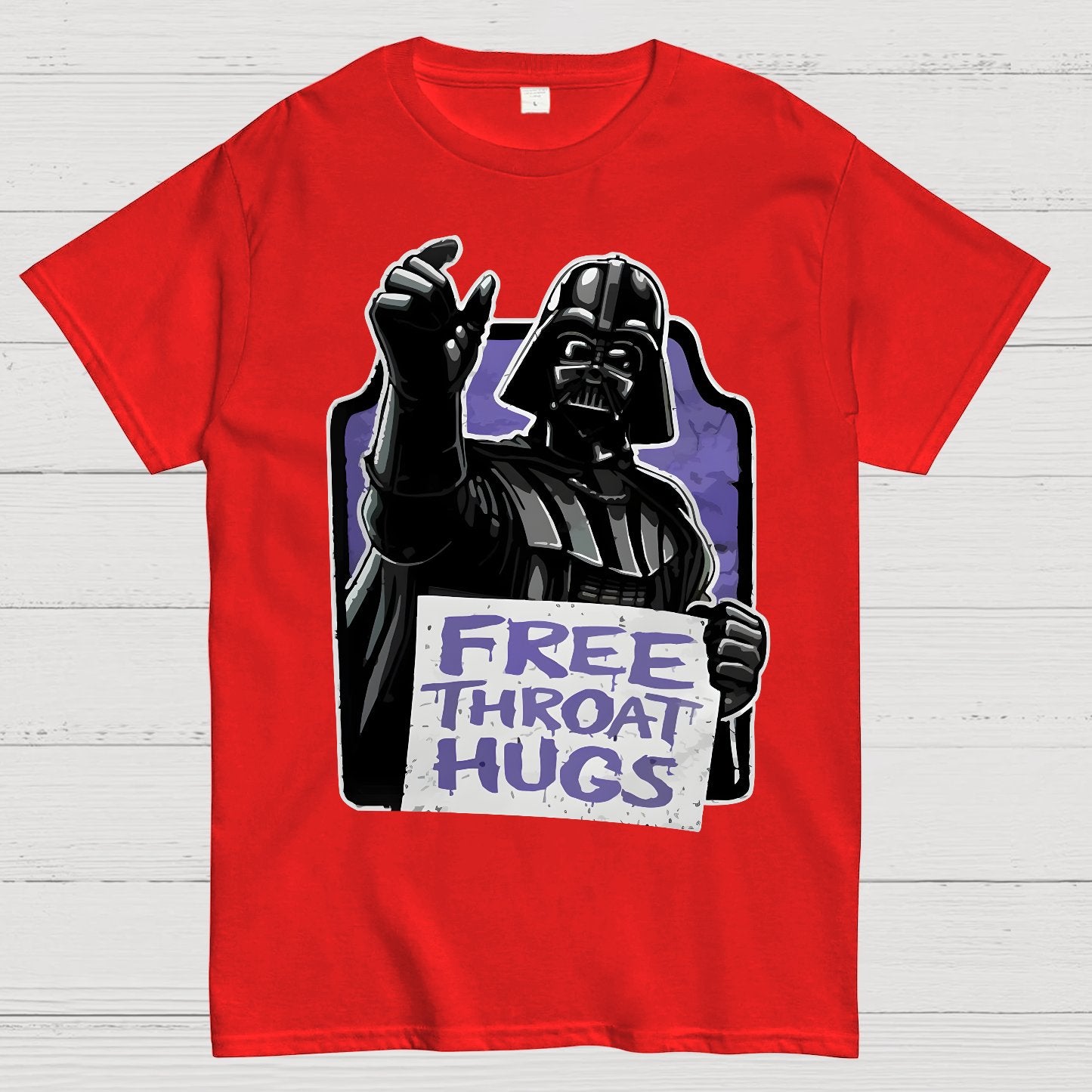 Free Throat Hugs Geek T-Shirt