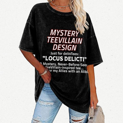 Locus Delicti Vintage Distressed T-shirt