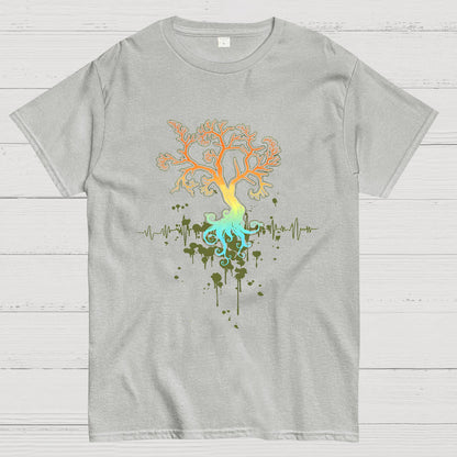 Fractal Tree Nerdy T-Shirt