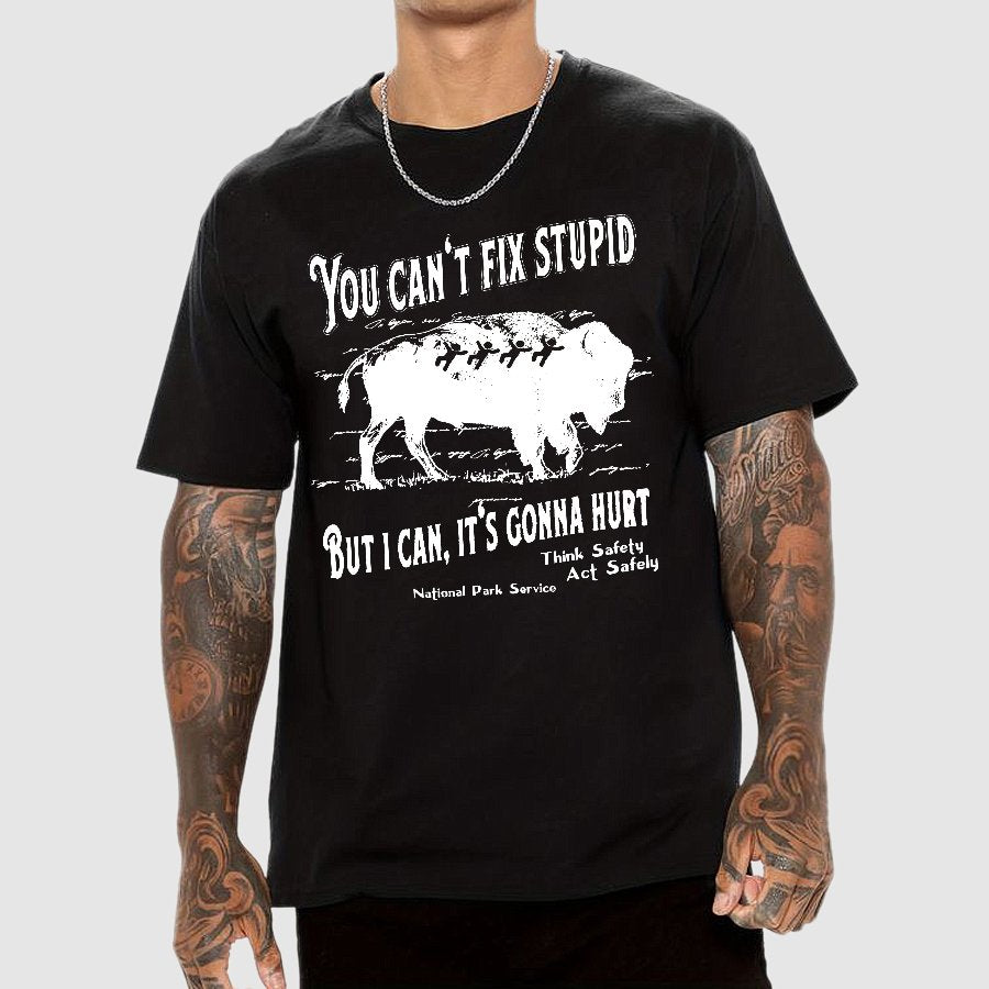 You Cant Fix Stupid Geek T-Shirt