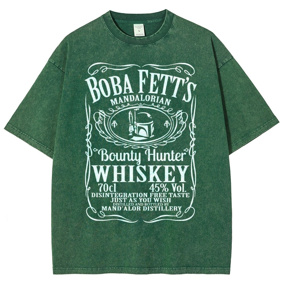 Adventure Hunter Whiskey Vintage Distressed T-shirt