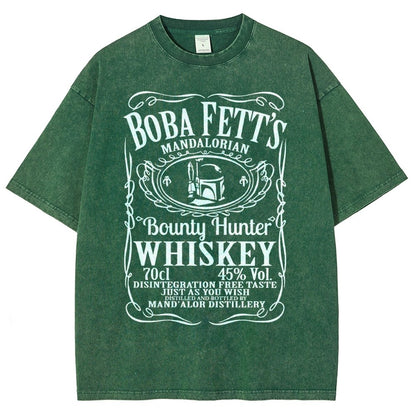 Adventure Hunter Whiskey Vintage Distressed T-shirt