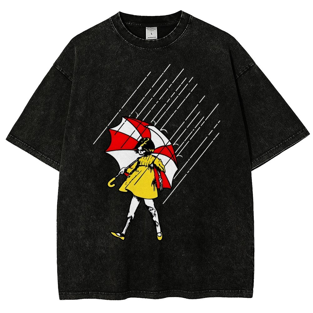 The Umbrella Experiment Vintage Distressed T-shirt