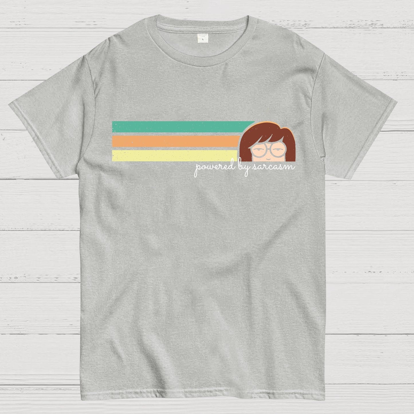 Power By Sarcasm Geek T-Shirt