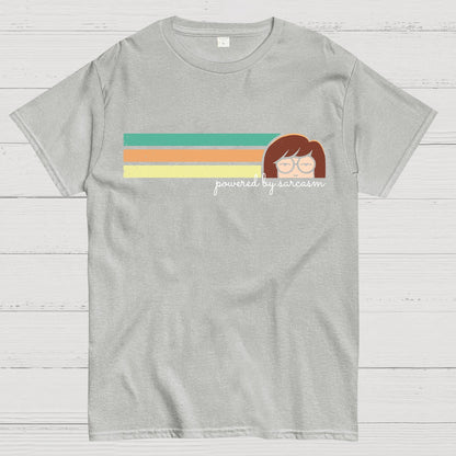 Power By Sarcasm Geek T-Shirt