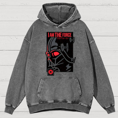 I'm Darkness Vintage Distressed Hoodie
