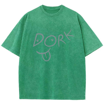 Go Dork Vintage Distressed T-shirt