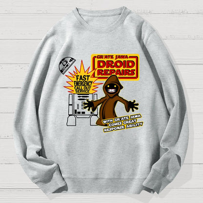 Robot Maintenance Geek Cotton Sweatshirt