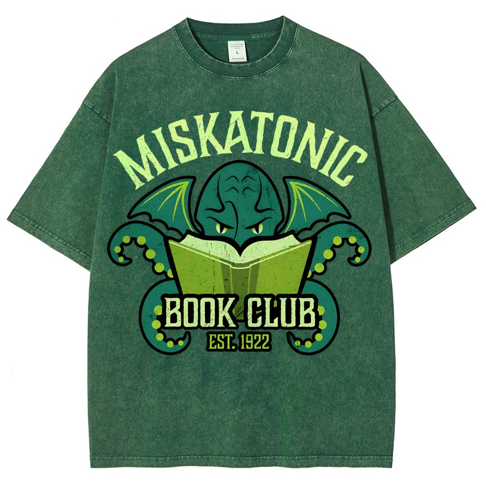 Mystic Book Club Vintage Distressed T-shirt
