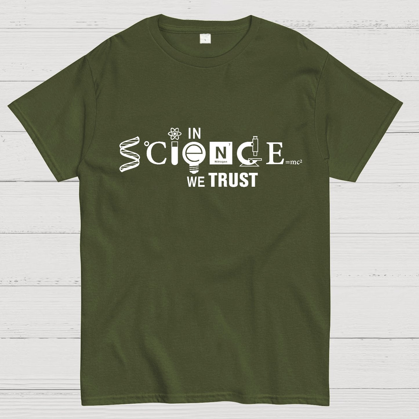 In Science We Trust Geeky T-Shirt