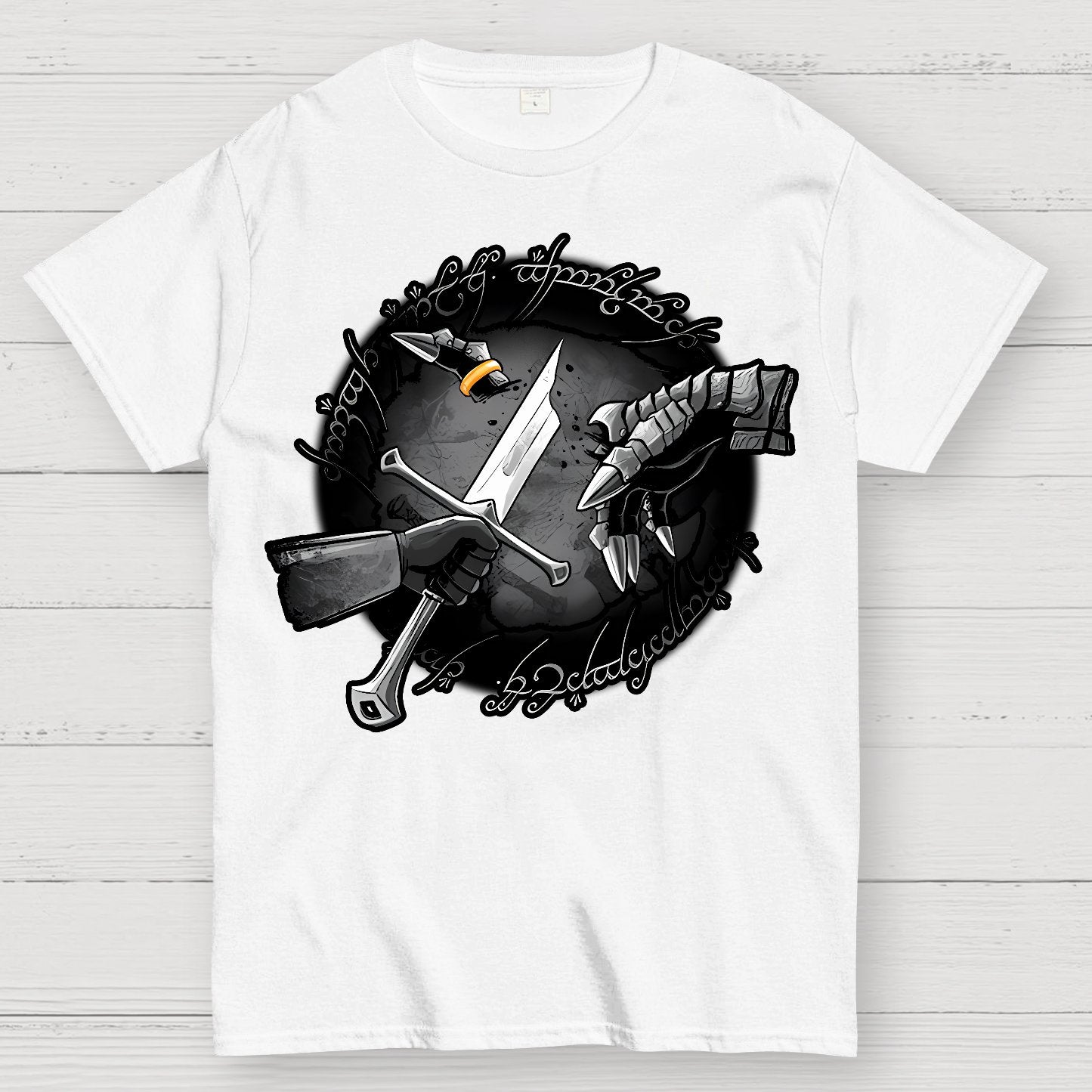 Cut Ring Geek T-Shirt
