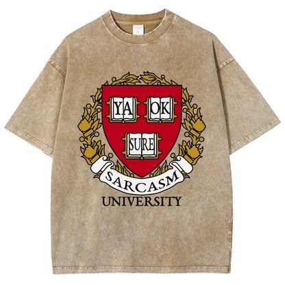 Ivy League Sarcasm Vintage Distressed T-shirt