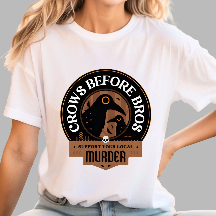 Crows Before Bros Geek T-Shirt