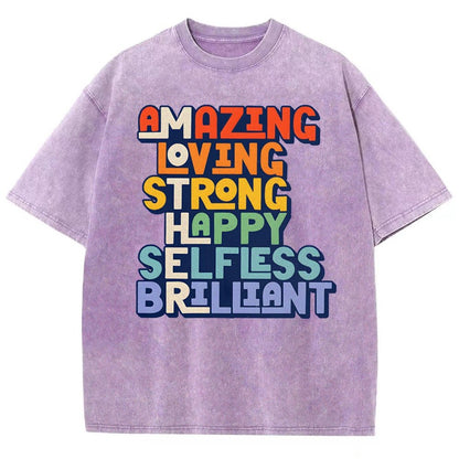 Amazing Mother Vintage Distressed T-shirt