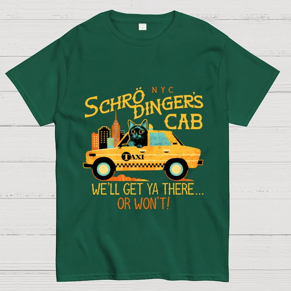 Schrodinger's Cab Geek T-Shirt