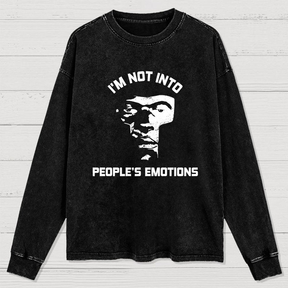 People's Emotions Washed Long Sleeve Tee