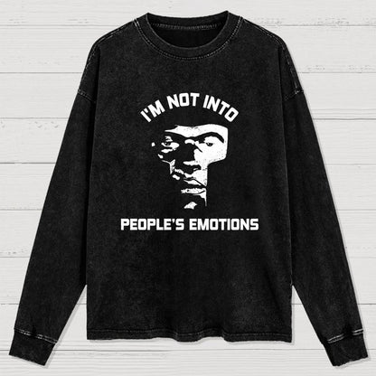 People's Emotions Washed Long Sleeve Tee