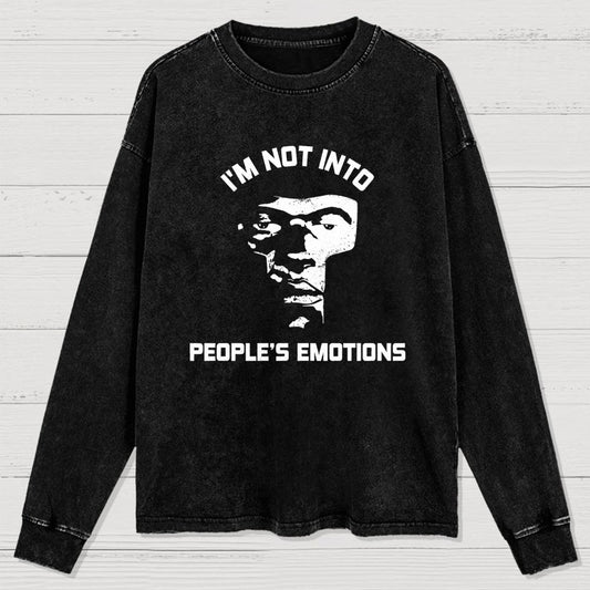 People's Emotions Washed Long Sleeve Tee