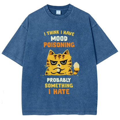 A Bad Case Of Mood Poisoning Vintage Distressed T-shirt
