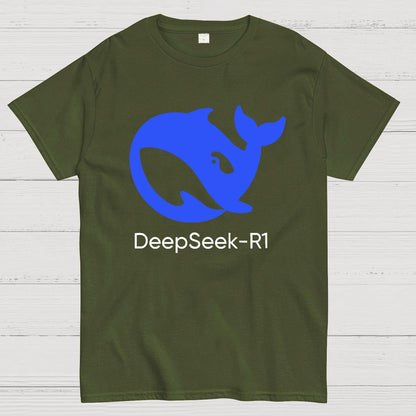 DeepSeek-R1 Icon Geek T-Shirt