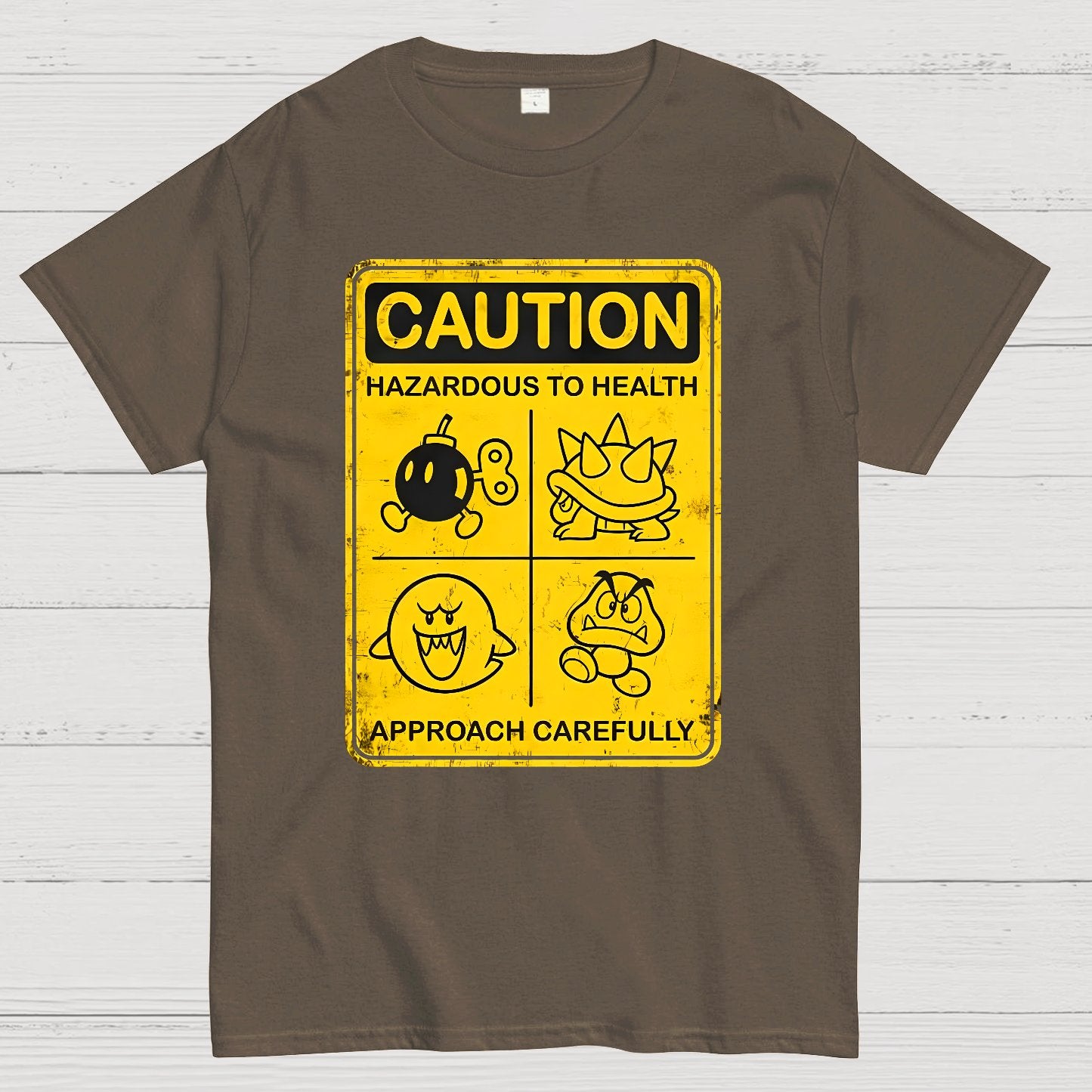 Caution Hazardous To Health Geek T-Shirt