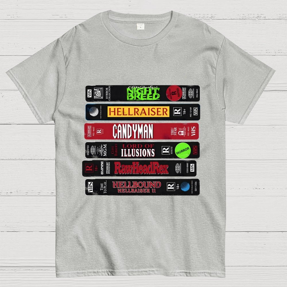 VHS Barker Unisex Geek T-Shirt