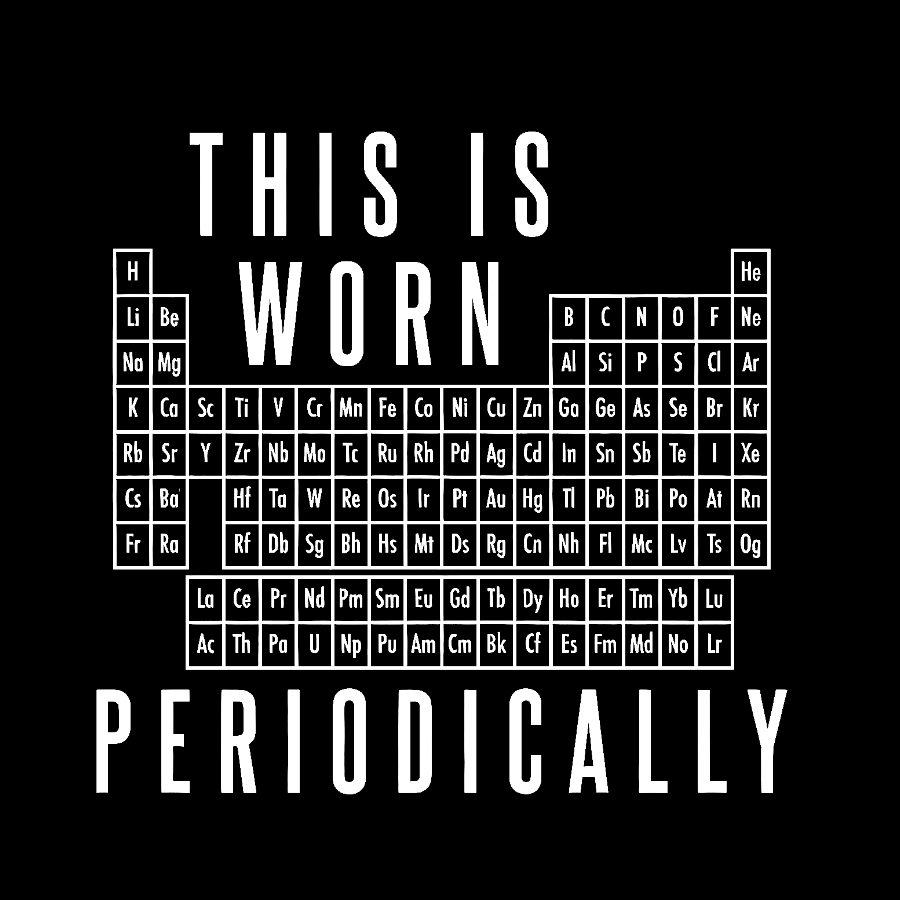 This Is Worn Periodically Geeky T-Shirt