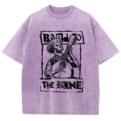 Bard To The Bone Vintage Distressed T-shirt