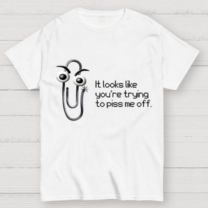 One Snippy Clip Geek T-Shirt
