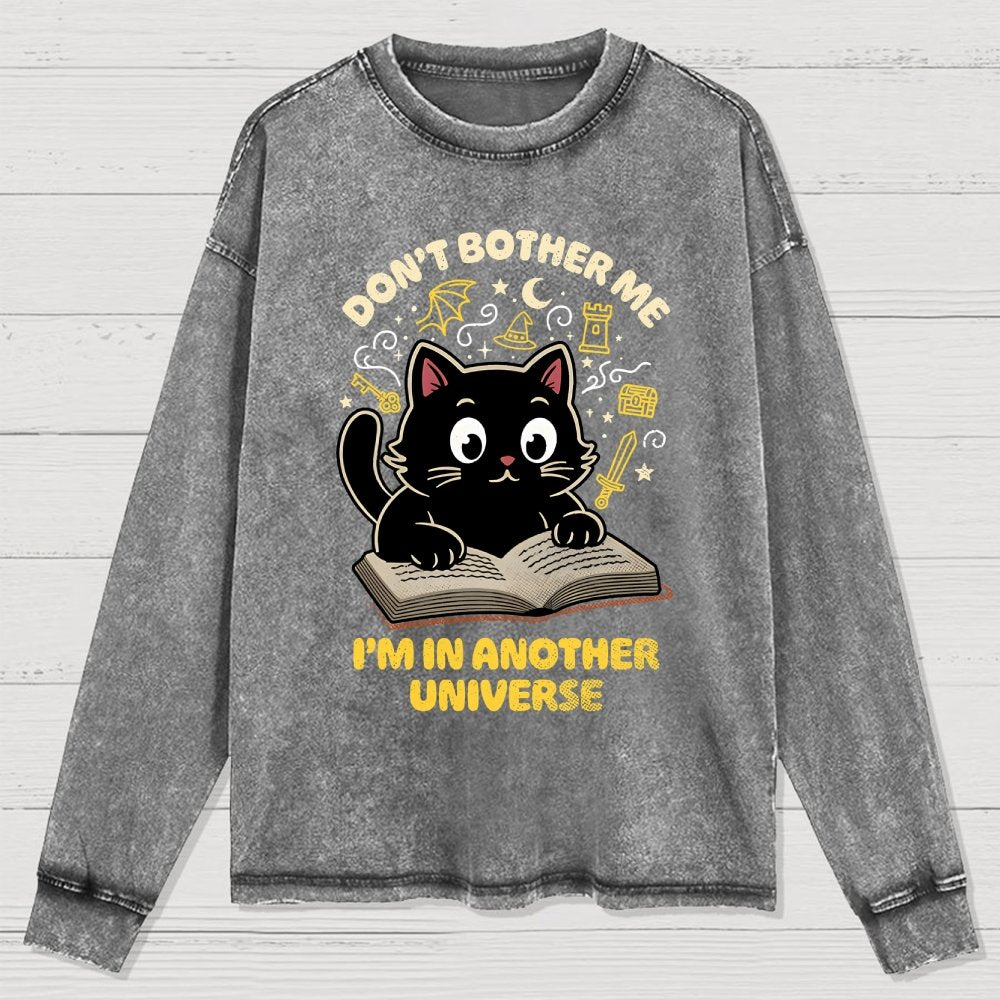 I'm In Another Universe Washed Long Sleeve Tee